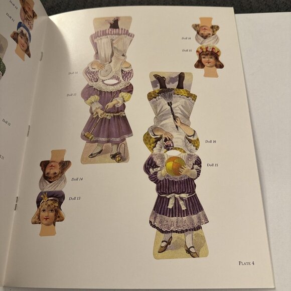 Old-Time Advertising Paper Dolls in Full Color by Wenham Museum Book PD3 - Picture 4 of 4